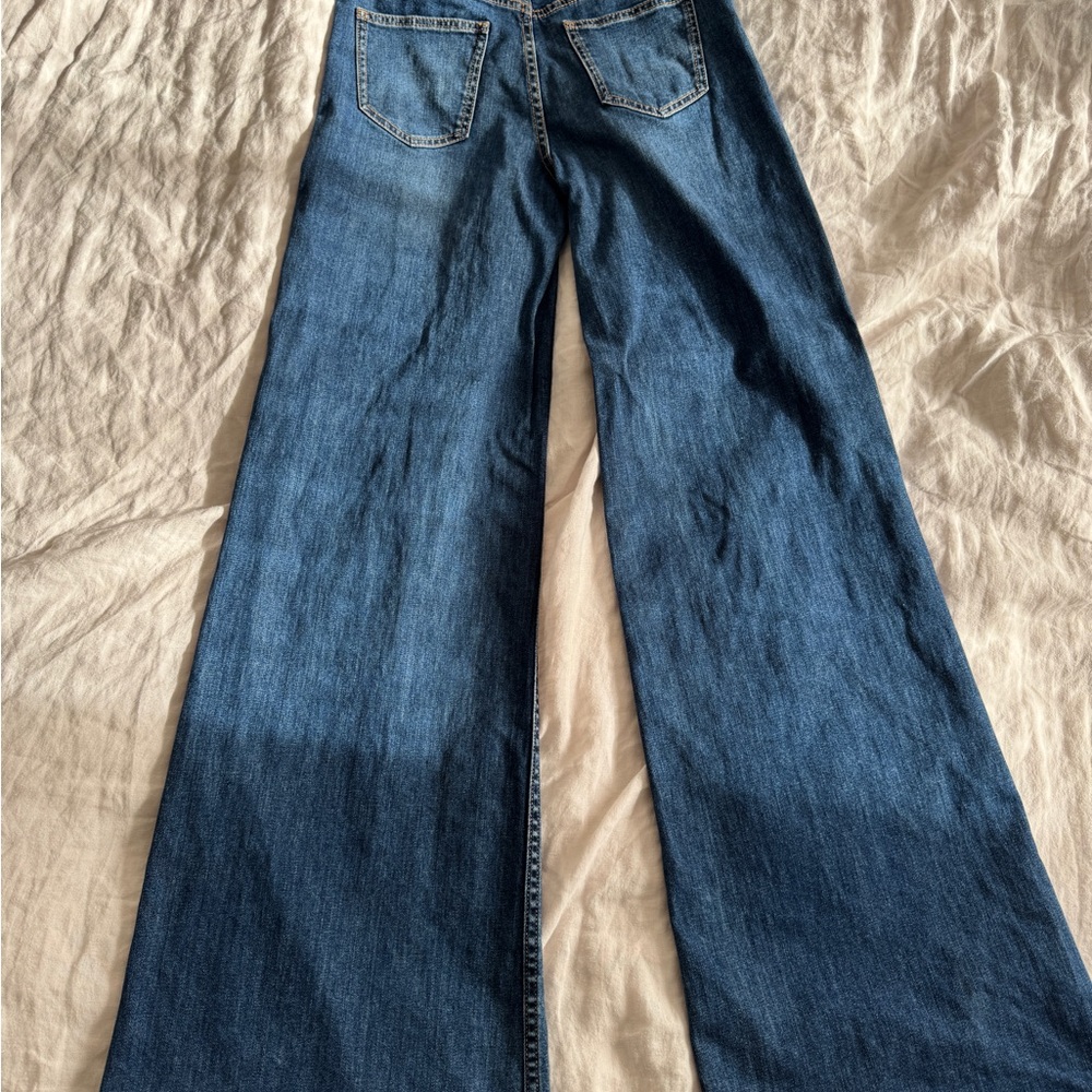 Ramy Brook Liv High-Rise Wide Leg Jeans - Picture 4 of 9